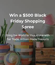 GlobeIn $500 Black Friday Shopping Spree Giveaway