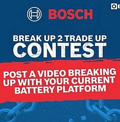 Bosch Trade Up Contest Giveaway