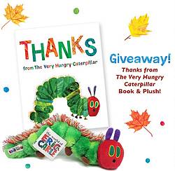 Eric Carle Very Hungry Caterpillar Thanks Giveaway