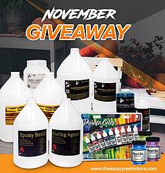 The Epoxy Resin Store’s November Giveaway
