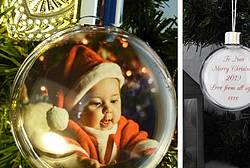 Personalised Photo Bauble Giveaway
