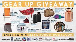 Elevation Outdoors Magazine Gear Up Giveaway