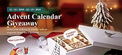 Songmics Advent Calendar Giveaway
