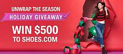 Shoes Unwrap the Season Holiday Giveaway