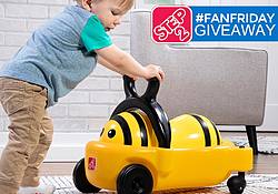 Step2 #FanFriday Step2 Bouncy Buggy Bumblebee Giveaway