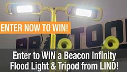 Opereviews LIND Beacon Infinity Lights and Tripod Giveaway