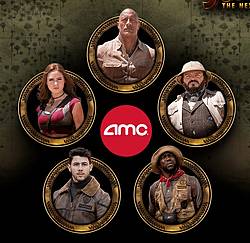 AMC Jumanji the Next Level Game Board Experience Instant Win Game