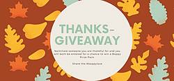 The Boppy Company Thanks Giving Giveaway