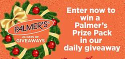 Palmer’s 24 Days of Giveaways Sweepstakes