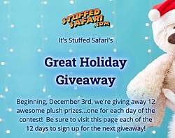 Stuffed Safari’s Great Holiday Giveaway