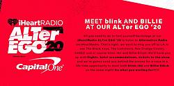 Meet Blink and Billie at Our ALTer EGO ‘20 Sweepstakes