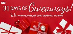 Better Nutrition 31 Days of Giveaways