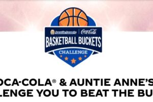 Coca-Cola Auntie Anne’s Basketball Buckets Challenge Instant Win Game