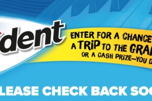 2020 Trident Chew Tunes Sweepstakes and Instant Win Game