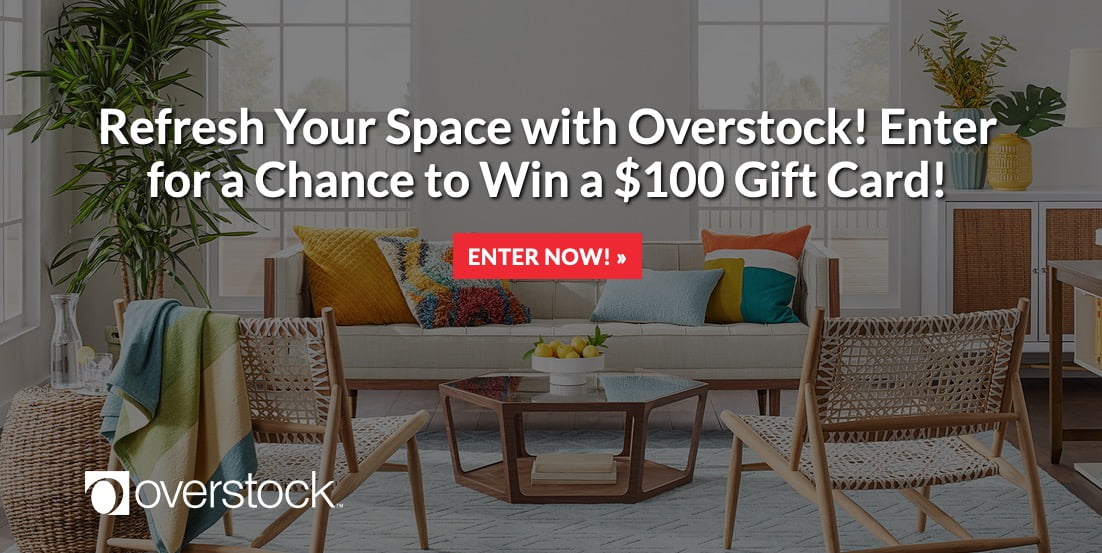 The Real Overstock Sweepstakes I Love Giveaways