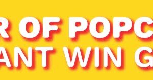Cinemark Year of Popcorn Instant Win Game