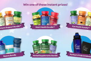 Puritan’s Pride New Year, New You Sweepstakes & Instant Win Game