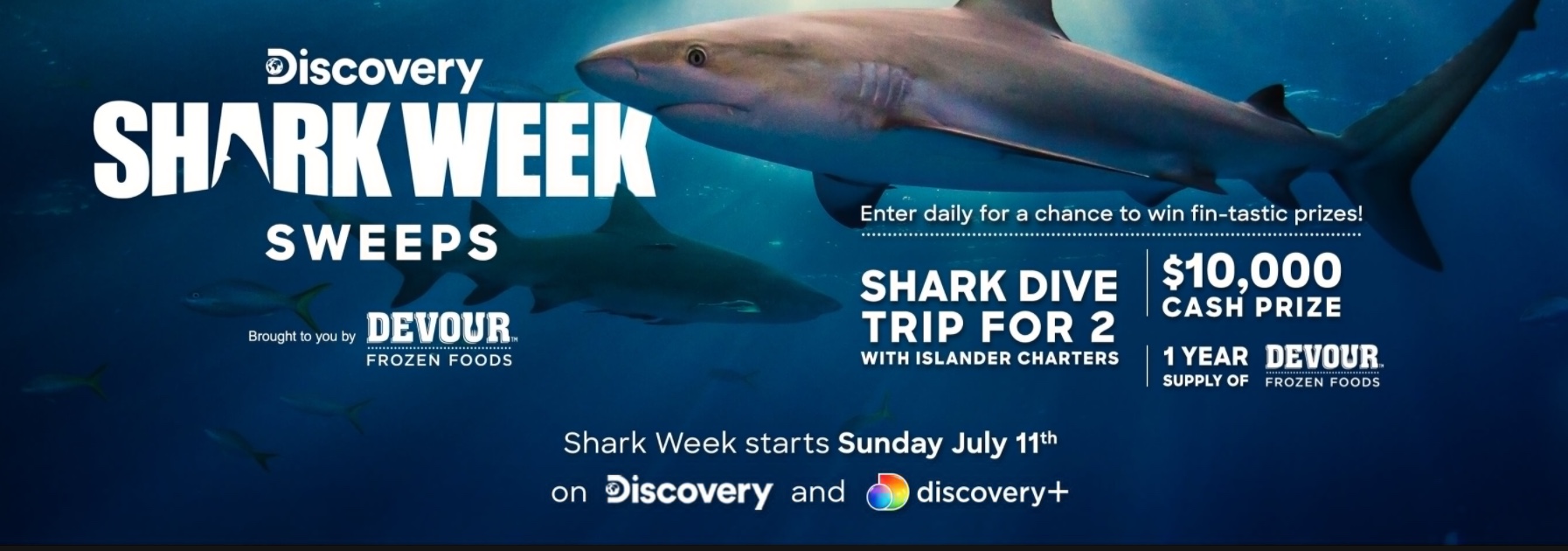 Discovery Shark Week Sweepstakes I Love Giveaways