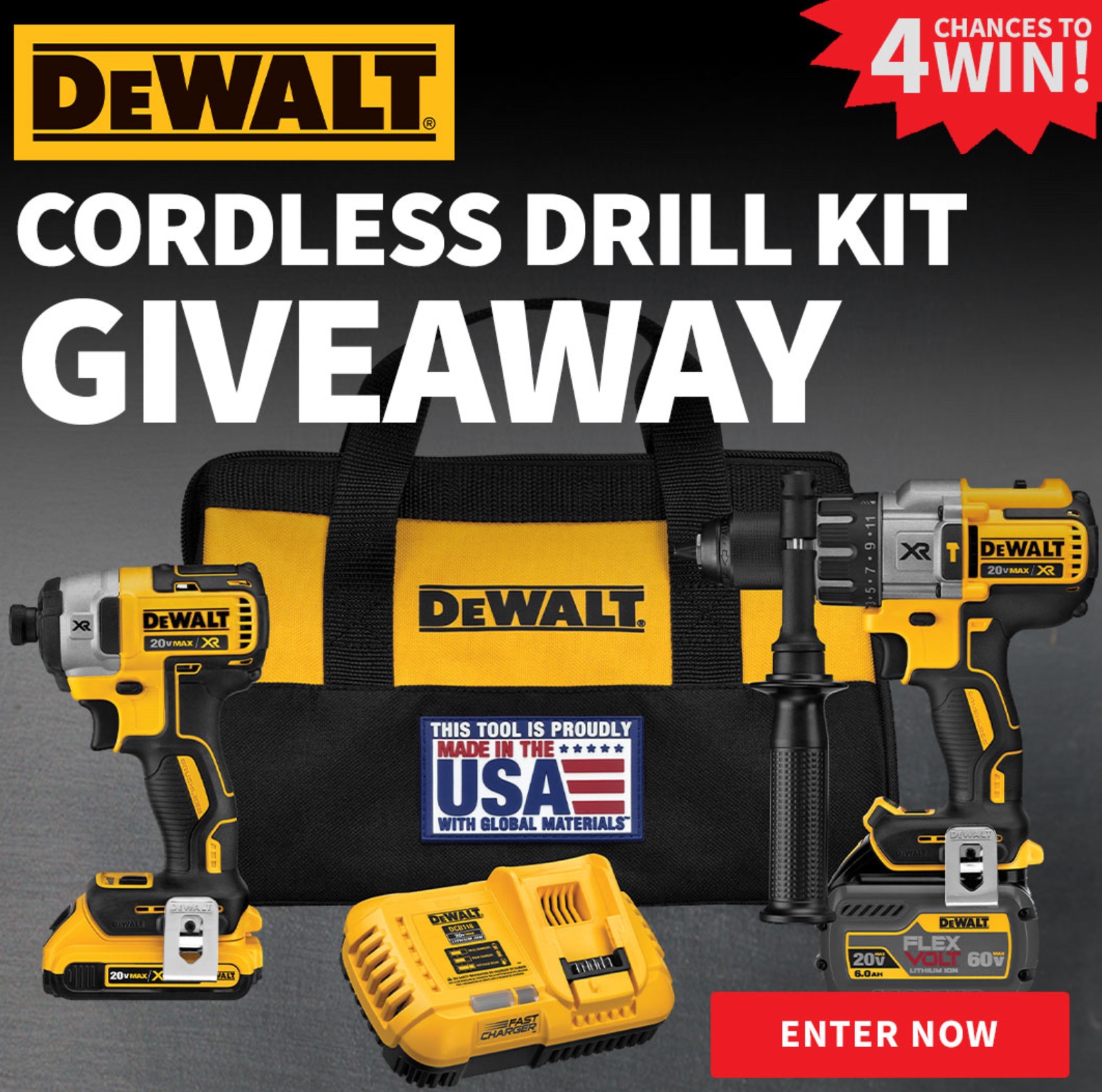 Do It Best Dewalt Cordless Drill Kit Giveaway I Love Giveaways
