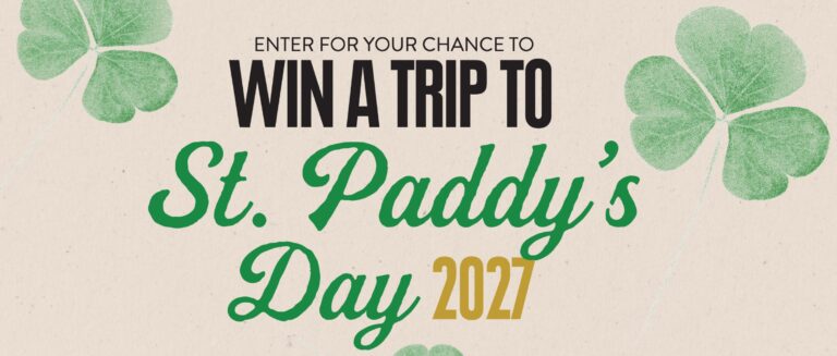 St. Patrick’s Day Getaway to Chicago + Daily Instant Prizes